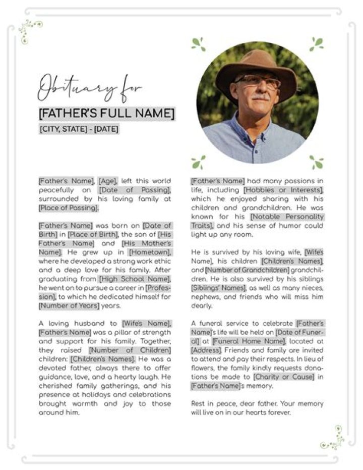 Remembering Auggie Heflin: A Life Remembered In Obituary